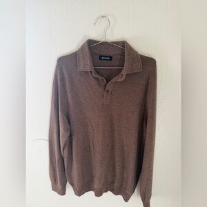 NAADAM Cashmere Sweater in Rich Brown